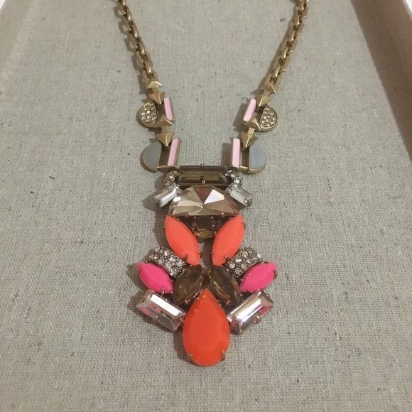 Stella & Dot Pop Geo Necklace and Earrings - Picture 1 of 4